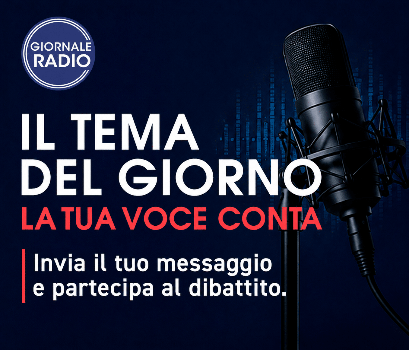 Il tema del giorno